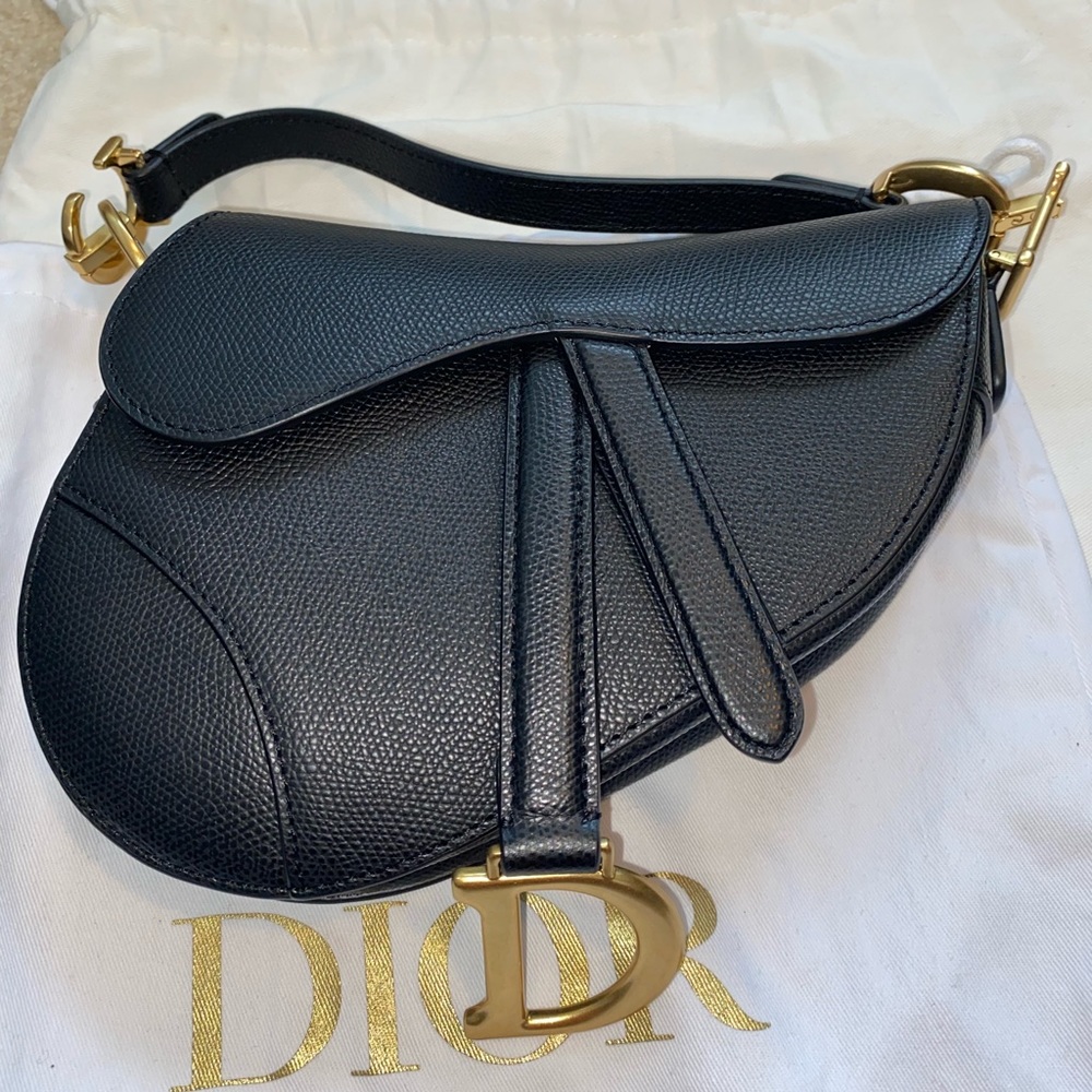 Mini dior saddle bag